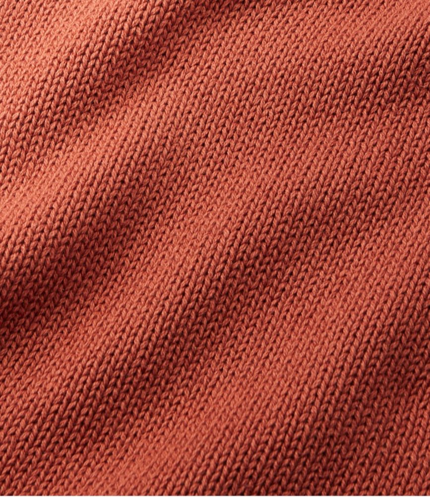 Men's Signature Organic Cotton Sweater, Quarter-Zip, , small image number 2