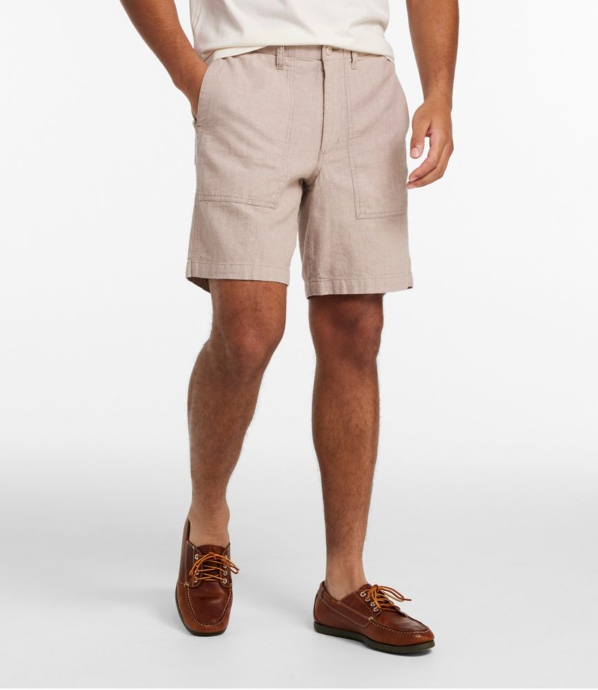 Men's Signature Herringbone Shorts, 8"