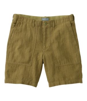 Men's Signature Herringbone Shorts, 8", New