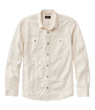 Men's Signature Washed Field Shirt, Slim Fit, New