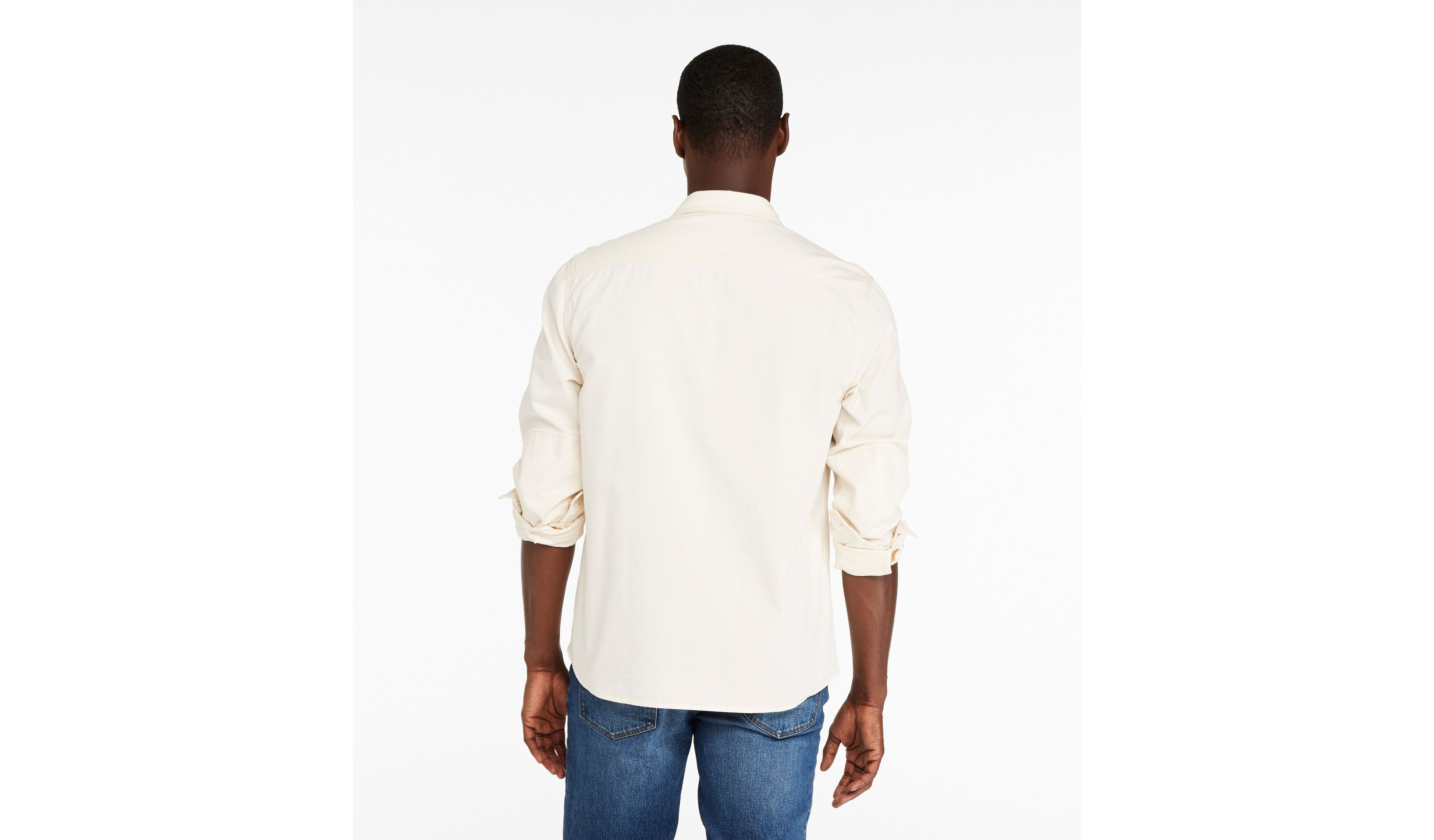 Men's Signature Washed Field Shirt, Slim Fit, Long-Sleeve