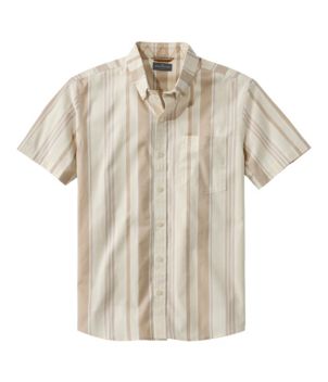 Men's Signature Stretch Poplin Shirt, Short-Sleeve, Slim Fit, New