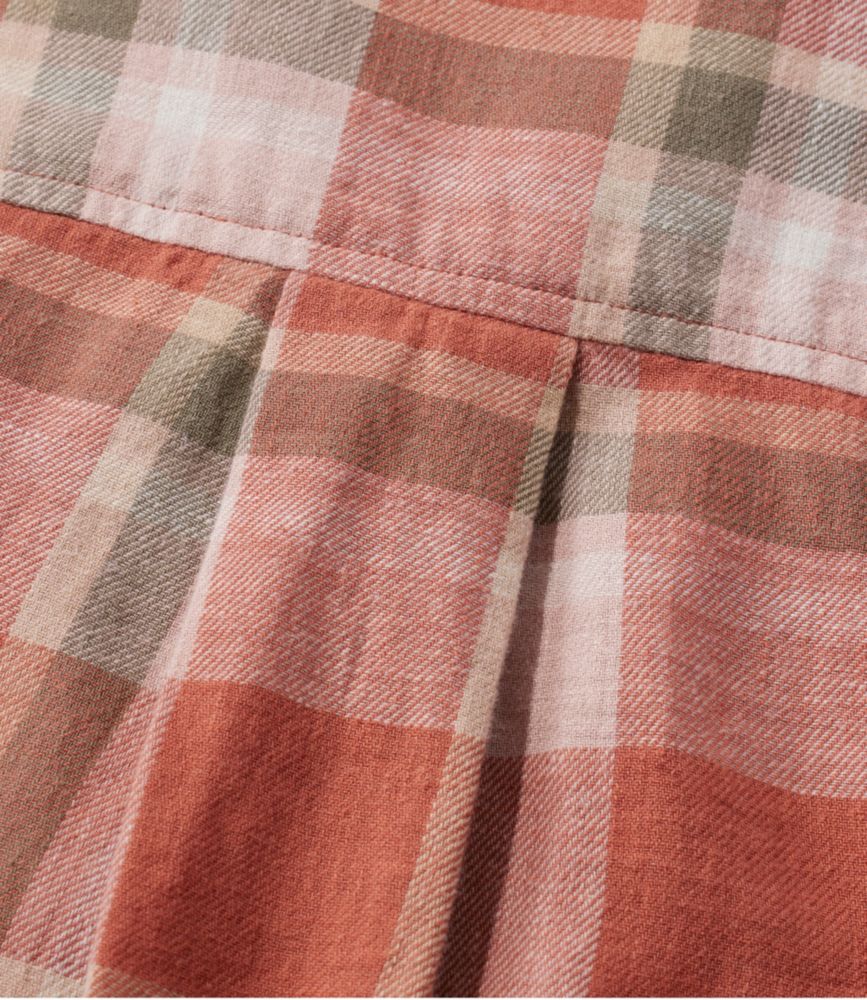 Women's Signature Hemp/Cotton Camp Shirt, Short-Sleeve, Iron Blue Check, small image number 5