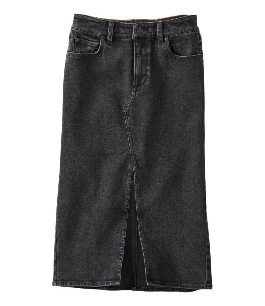Women's Signature Heritage Denim Midi Skirt