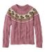 Color Option: Washed Orchid Loon Fair Isle, $129