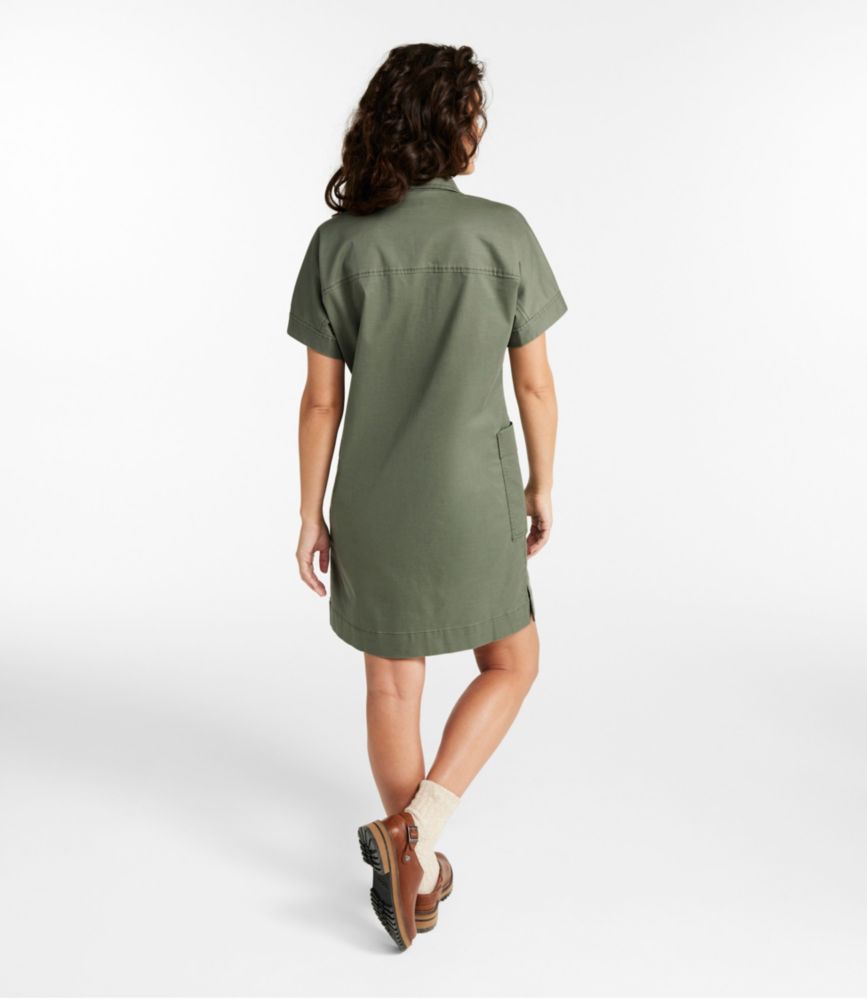 Women's Signature Utility Dress, Dusty Olive, small image number 3