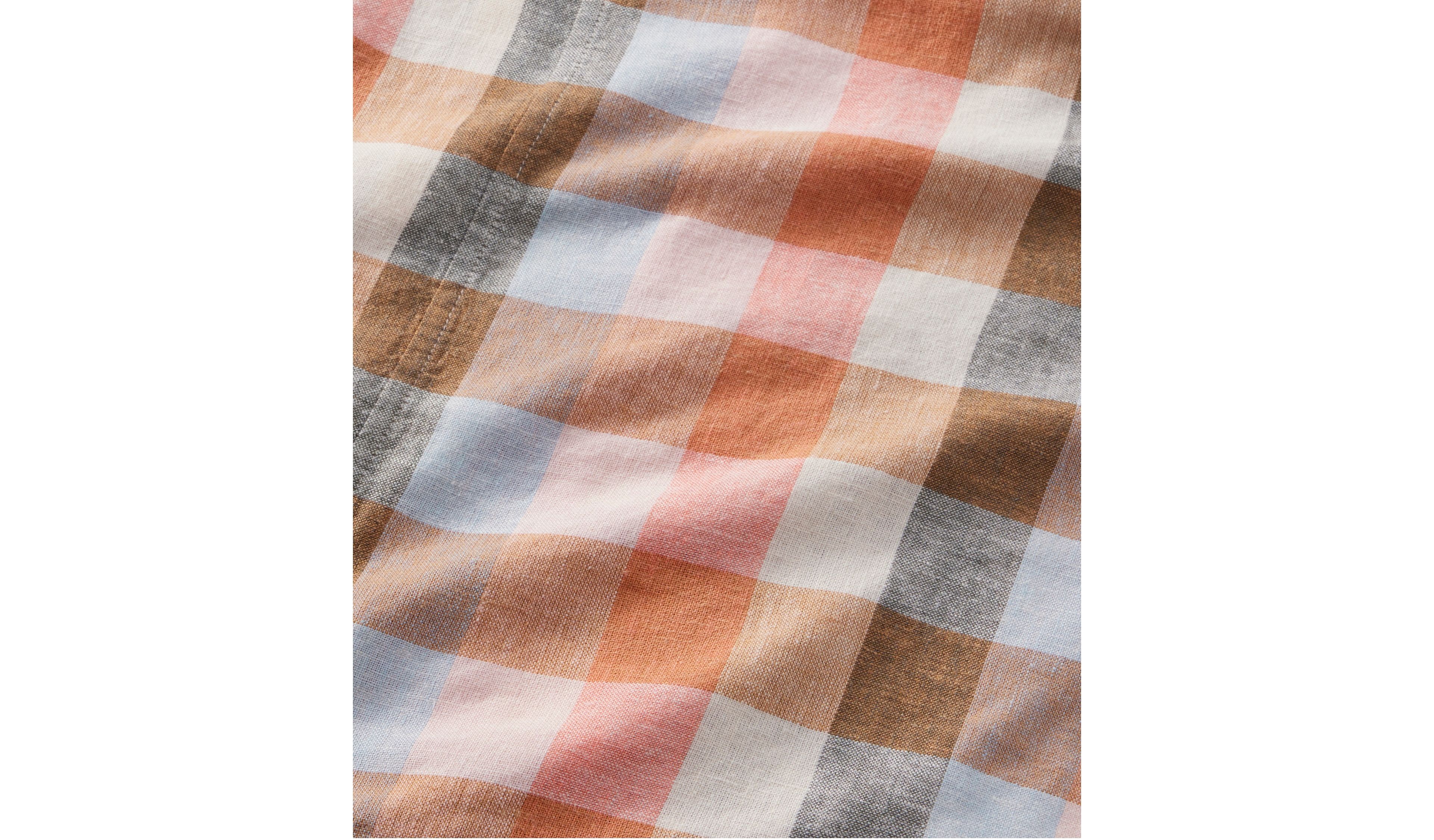Women's Signature Linen-Blend Button-Front Shirt, Sleeveless