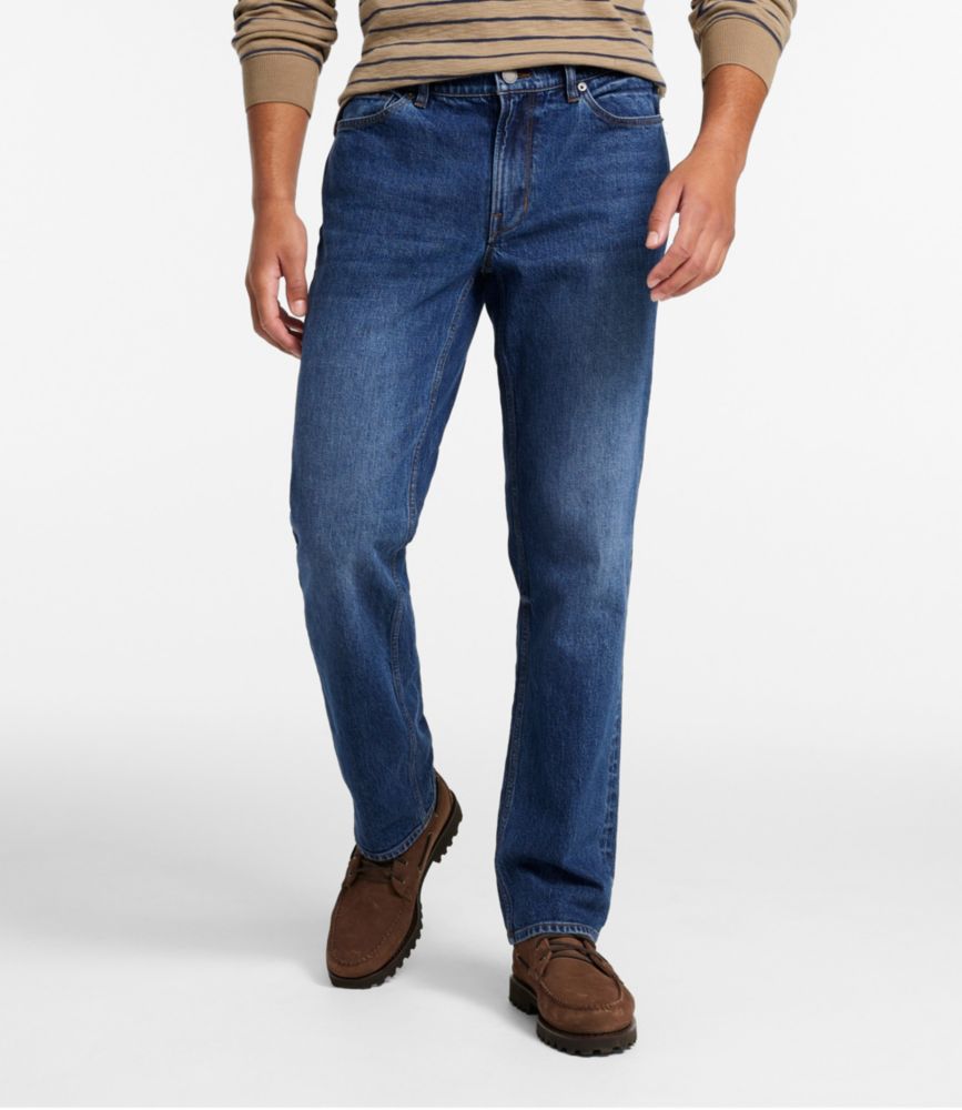 Men's Signature Heritage Denim, Slim Fit, Straight Leg