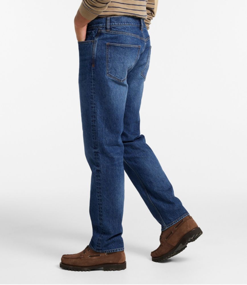 Men's Signature Heritage Denim, Slim Fit, Straight Leg, Vintage Dark, small image number 4