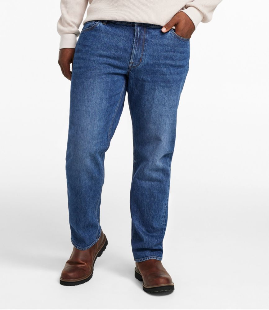 Men's Signature Heritage Denim, Slim Fit, Straight Leg, Vintage Dark, small image number 5