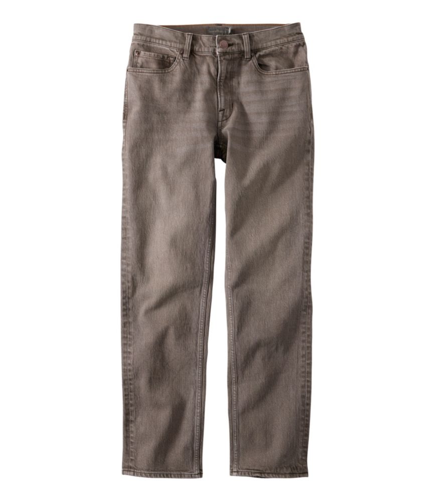 Men's Signature Heritage Denim, Slim Fit, Straight Leg, Dark Cinder, small image number 1