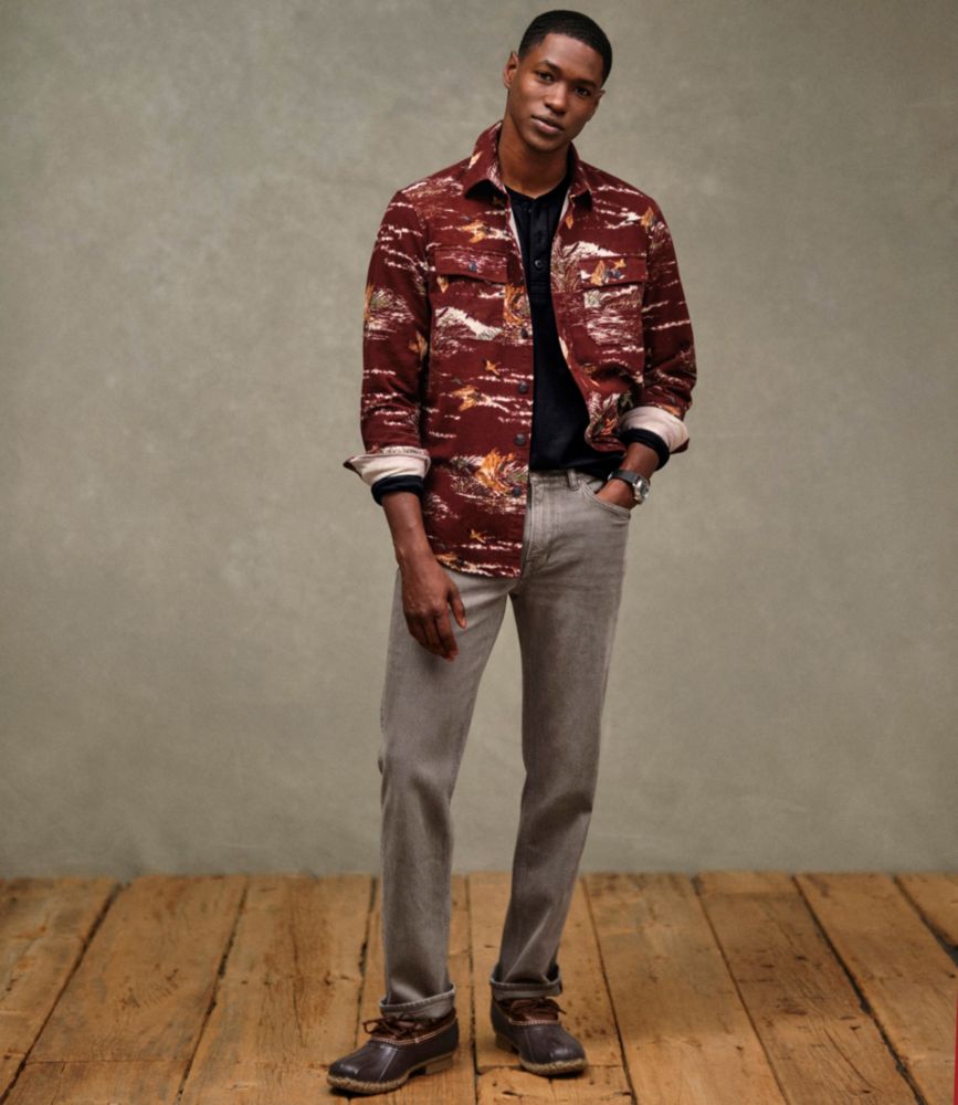 Men's Signature Heritage Denim, Slim Fit, Straight Leg