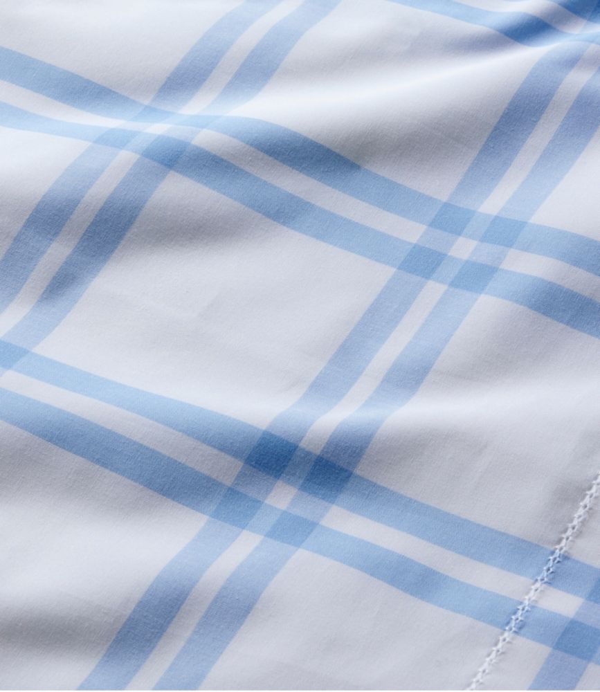 280-Thread-Count Pima Percale Sheet Collection, Windowpane