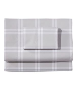 280-Thread-Count Pima Percale Sheet Collection, Windowpane