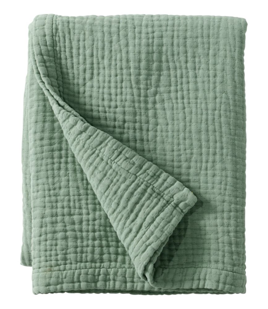 Lightweight Cotton Gauze Throw