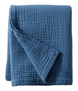 Lightweight Cotton Gauze Throw