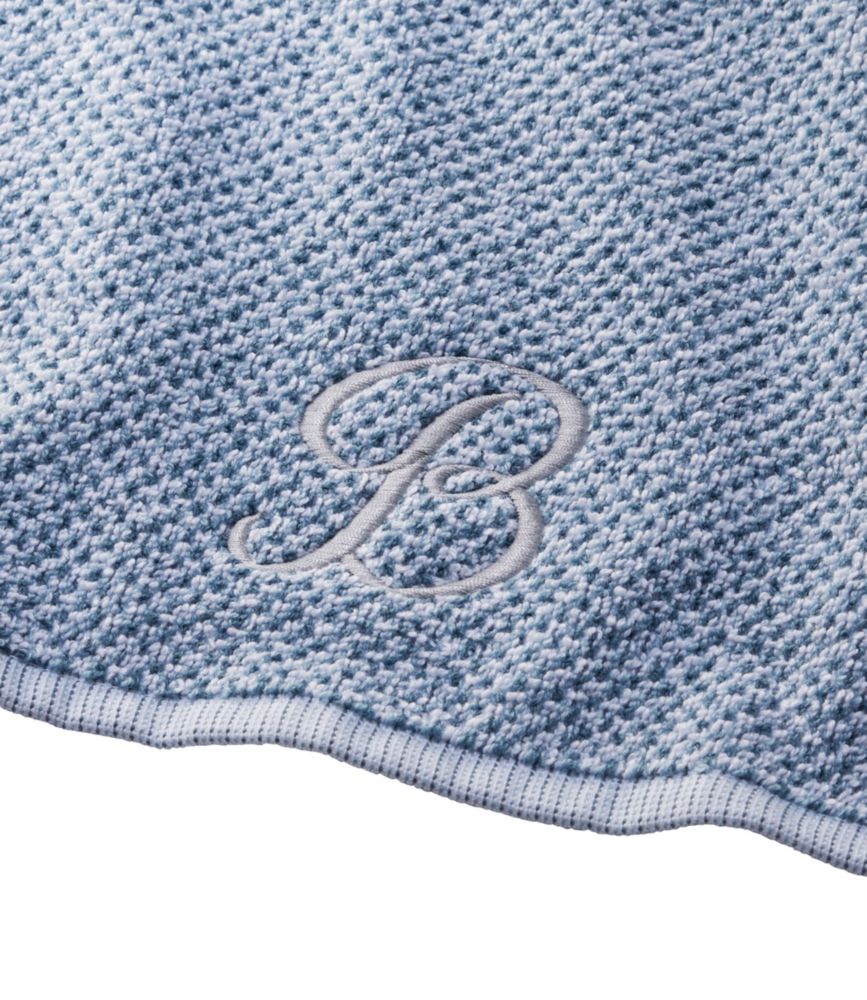 Organic Textured Cotton Towel, Marled, Feldspar, small image number 3