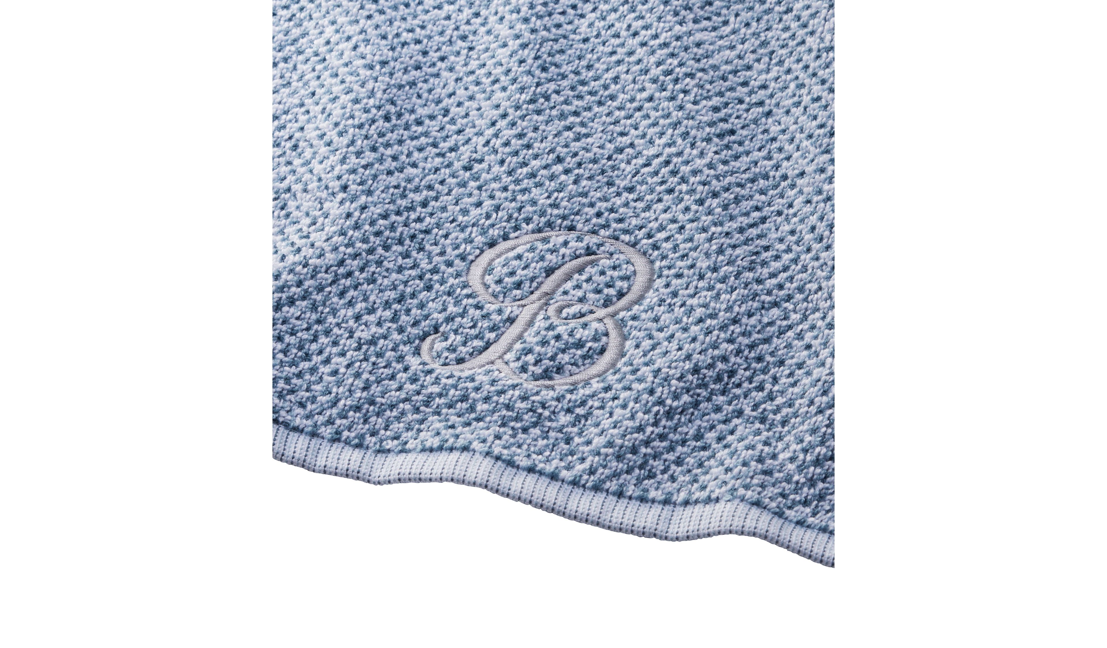 Organic Textured Cotton Towel, Marled