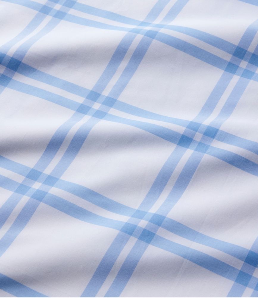 280-Thread-Count Pima Cotton Percale Comforter Cover Collection, Windowpane