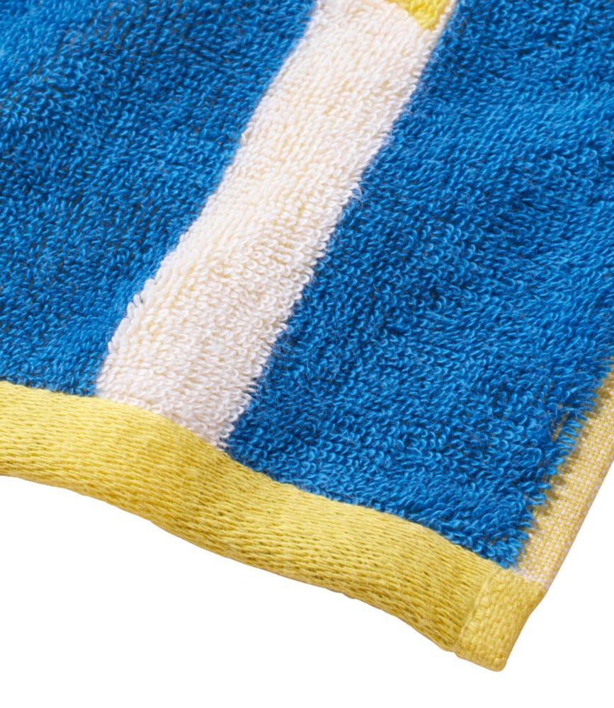 Seaside Beach Towel, Seaside Stripe, Blue Water, small image number 2