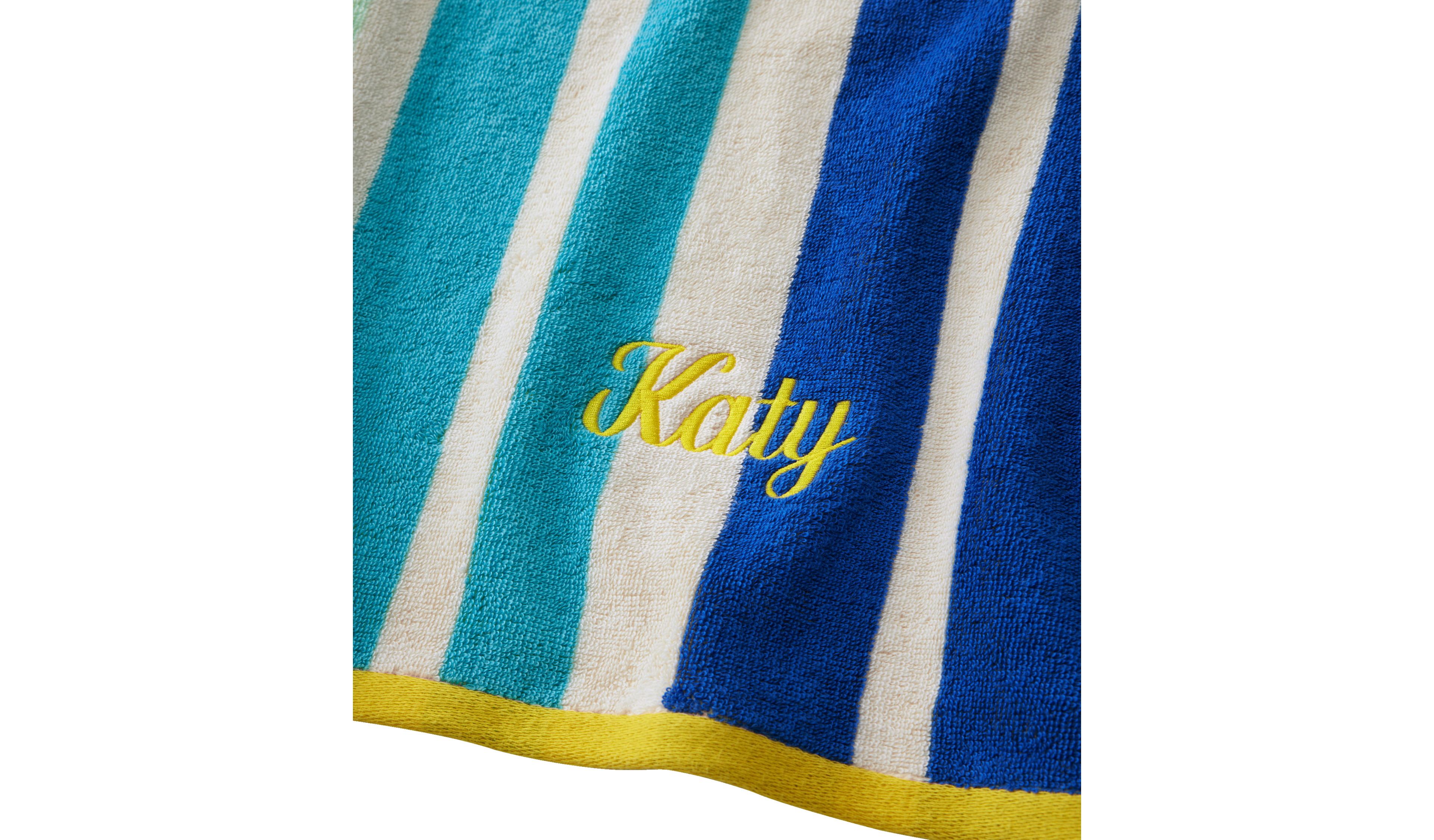Seaside Beach Towel, Seaside Stripe
