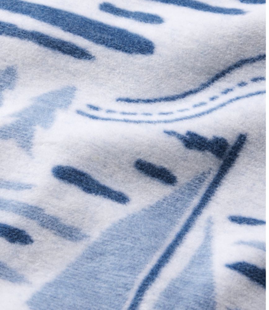 ChappyWrap Cozy Throw Blanket, Maine Map, Sea Salt, small image number 3
