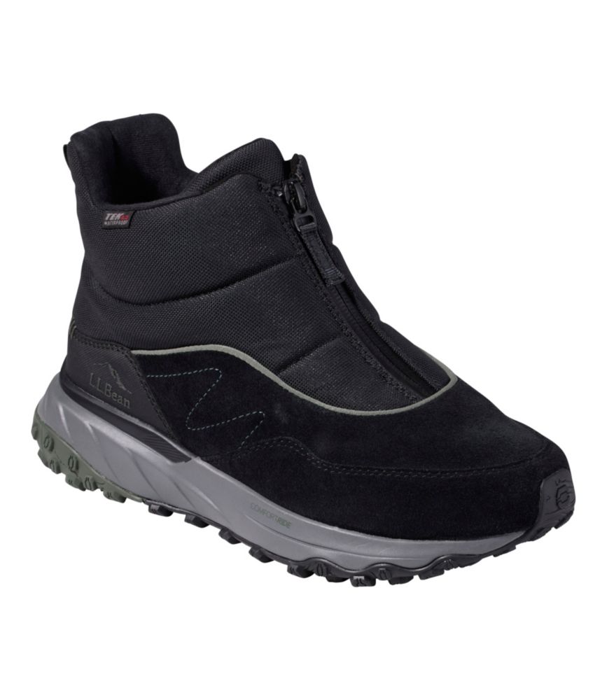 Women's Snow Sneaker Sport Waterproof Boots, Front Zip