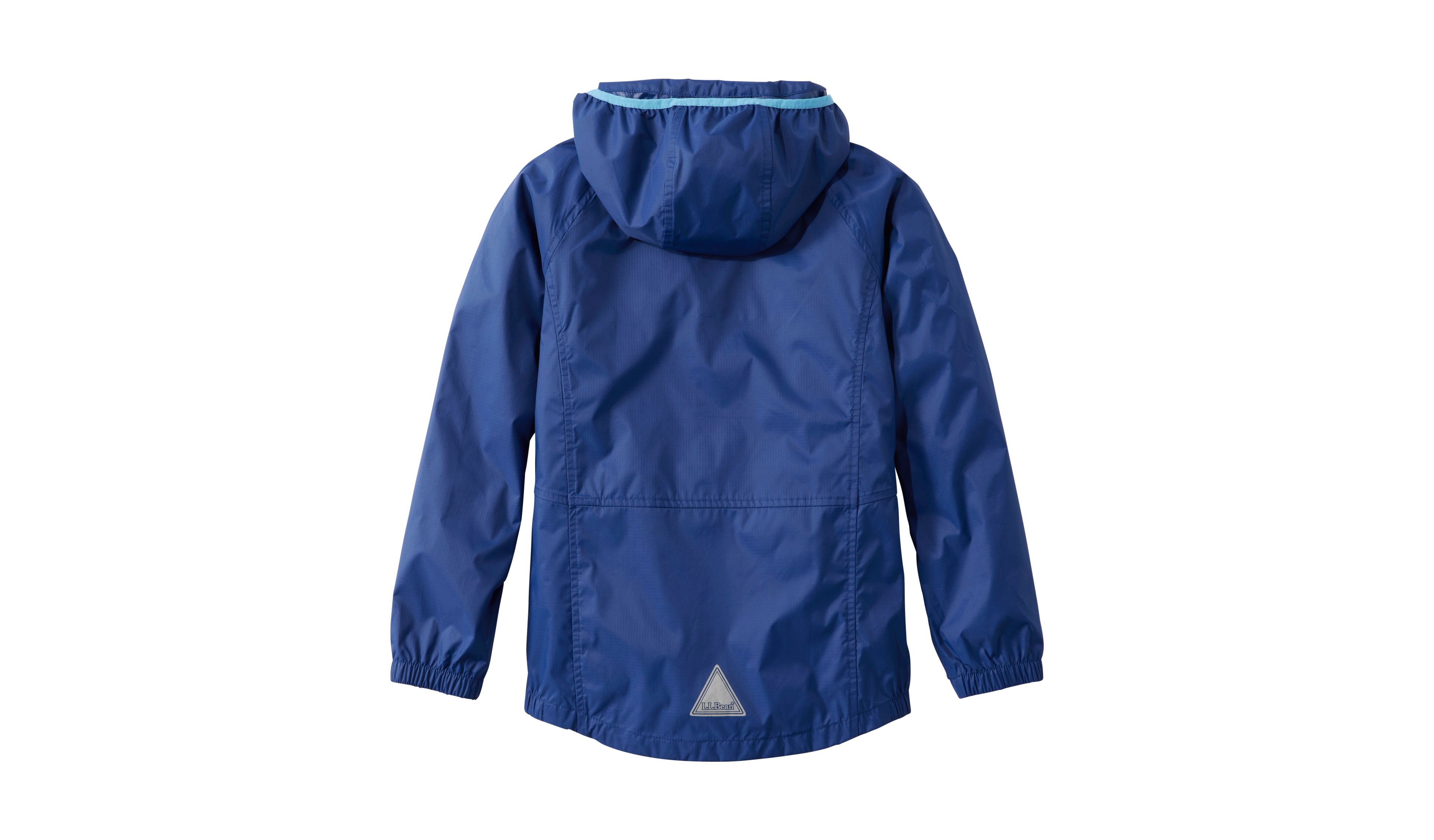 Kids' Wind and Rain Jacket, Reflective Zipper