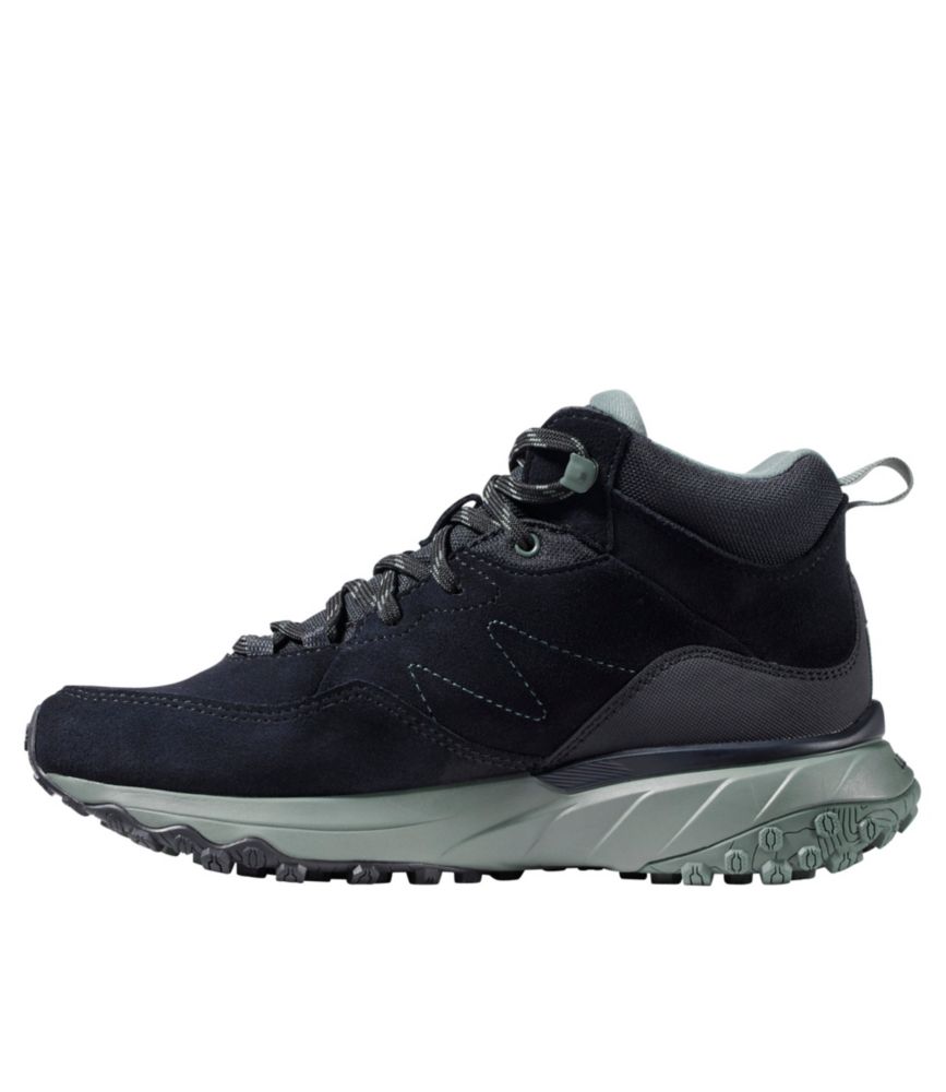 Women's Snow Sneaker Sport Waterproof Boots, Lace-Up, Black/Thyme, small image number 2