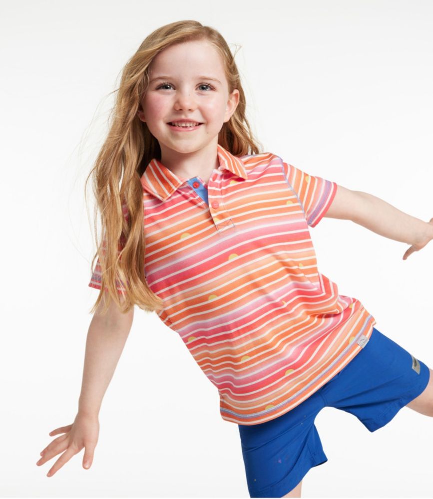 Kids' Everyday SunSmart® Polo, Print