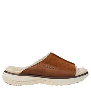Women's Freeport Slides, Shearling-Lined, New
