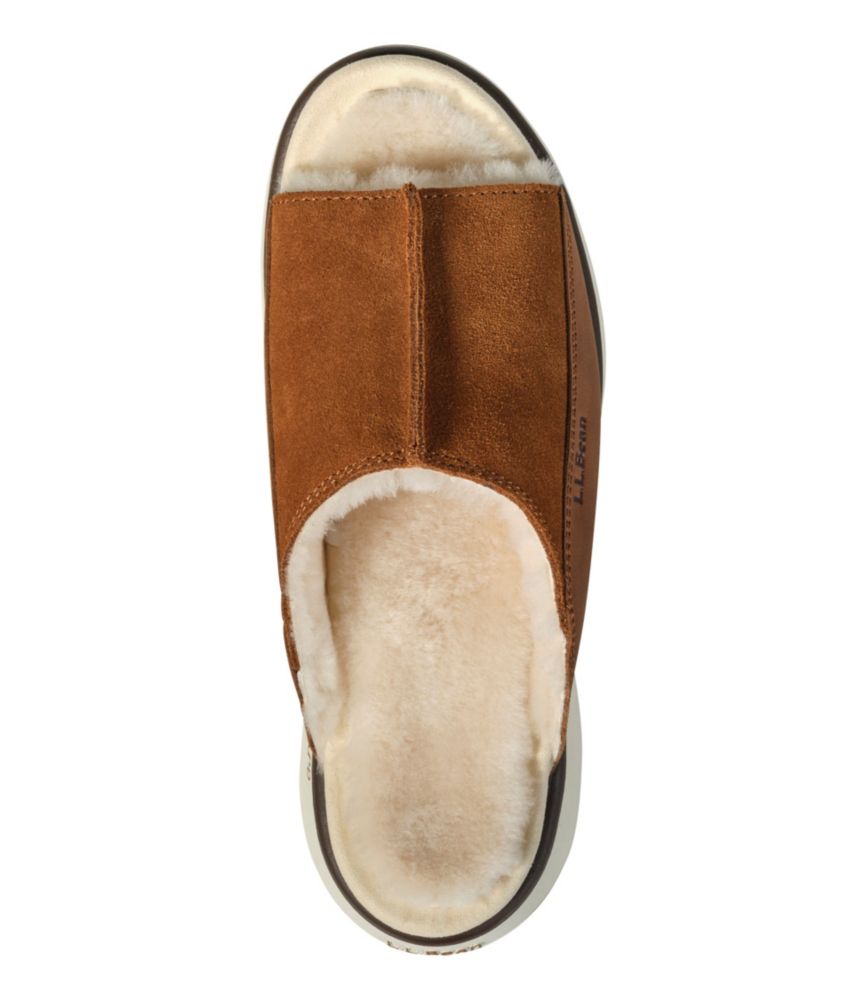 Women's Freeport Slides, Shearling-Lined