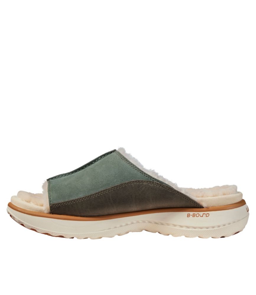 Women's Freeport Slides, Shearling-Lined