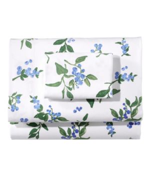 Jess Franks Blueberry Flannel Sheet Collection, New