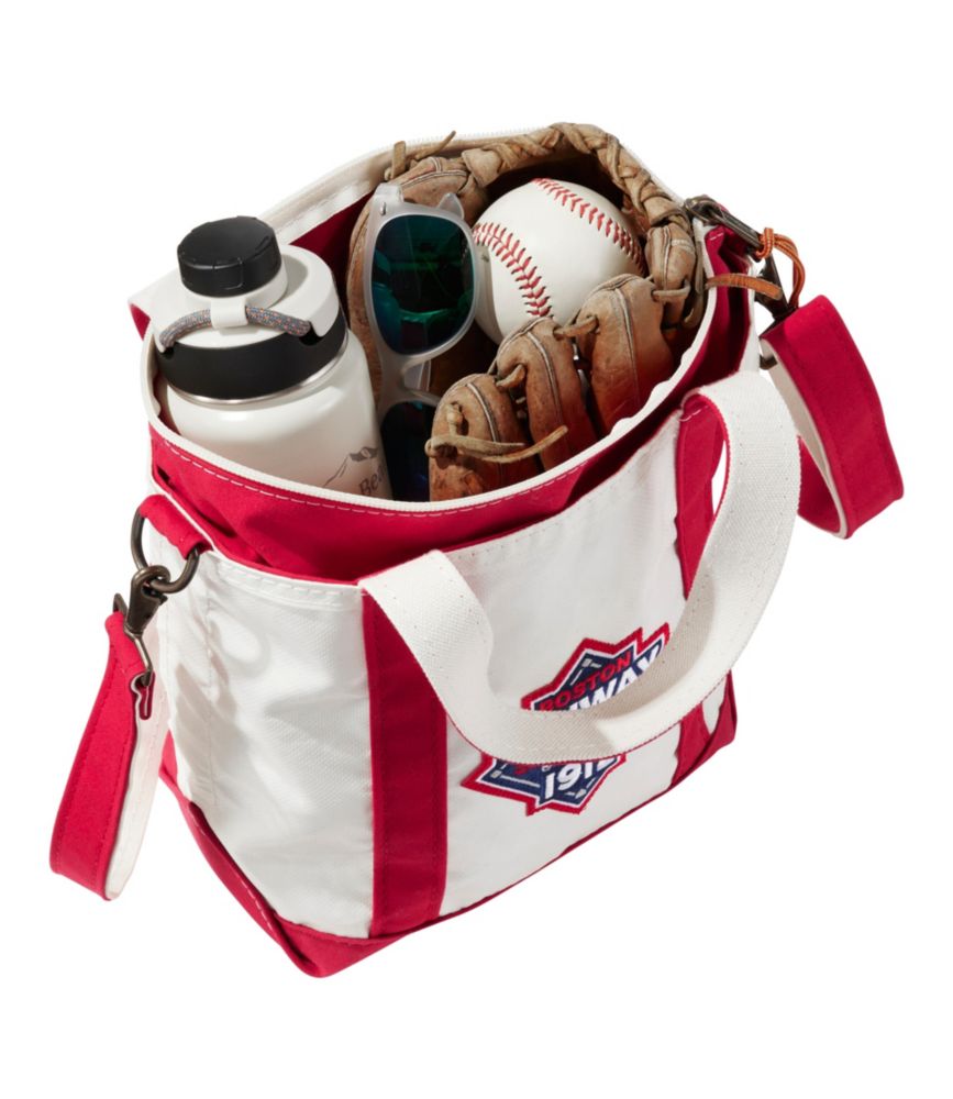Limited-Edition Fenway Tarp Tote, Crossbody, Red, small image number 4