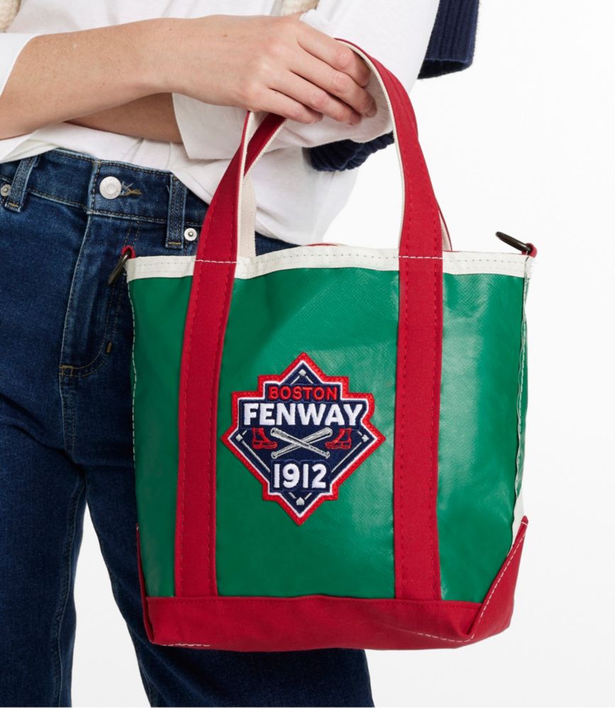 Limited-Edition Fenway Tarp Tote, Crossbody, Red, small image number 6