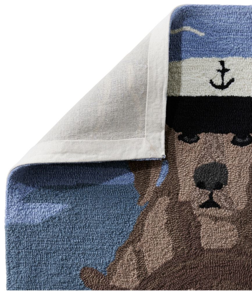 Indoor/Outdoor Vacationland Runner, Seaside Dogs