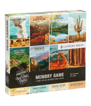 National Parks Memory Game, New