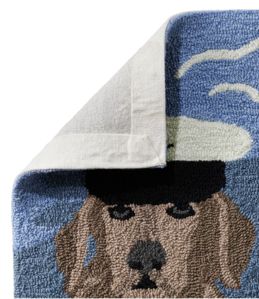 Indoor/Outdoor Vacationland Rug, Seaside Dogs