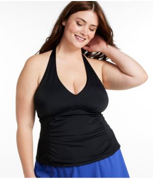 Women's BeanSport Swimwear, Halter Tankini Top