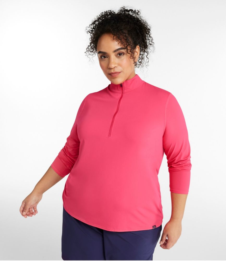 Women's SunSmart® UPF 50+ Sun Shirt, Quarter-Zip