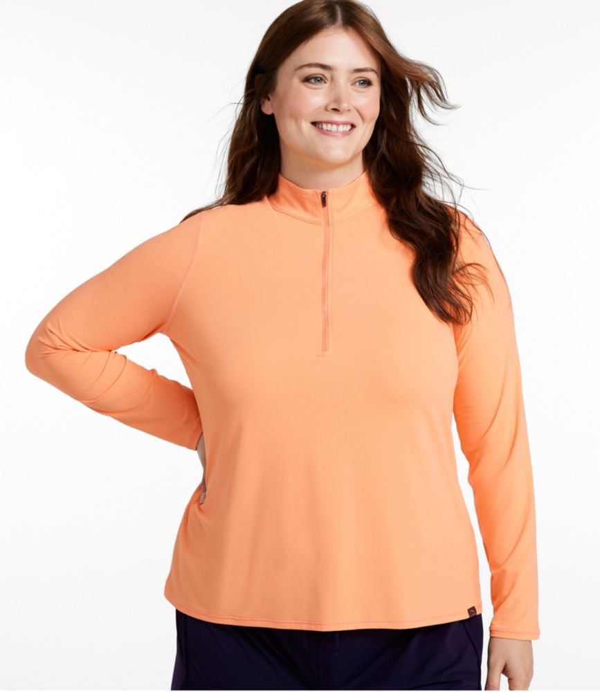 Women's SunSmart® UPF 50+ Sun Shirt, Quarter-Zip