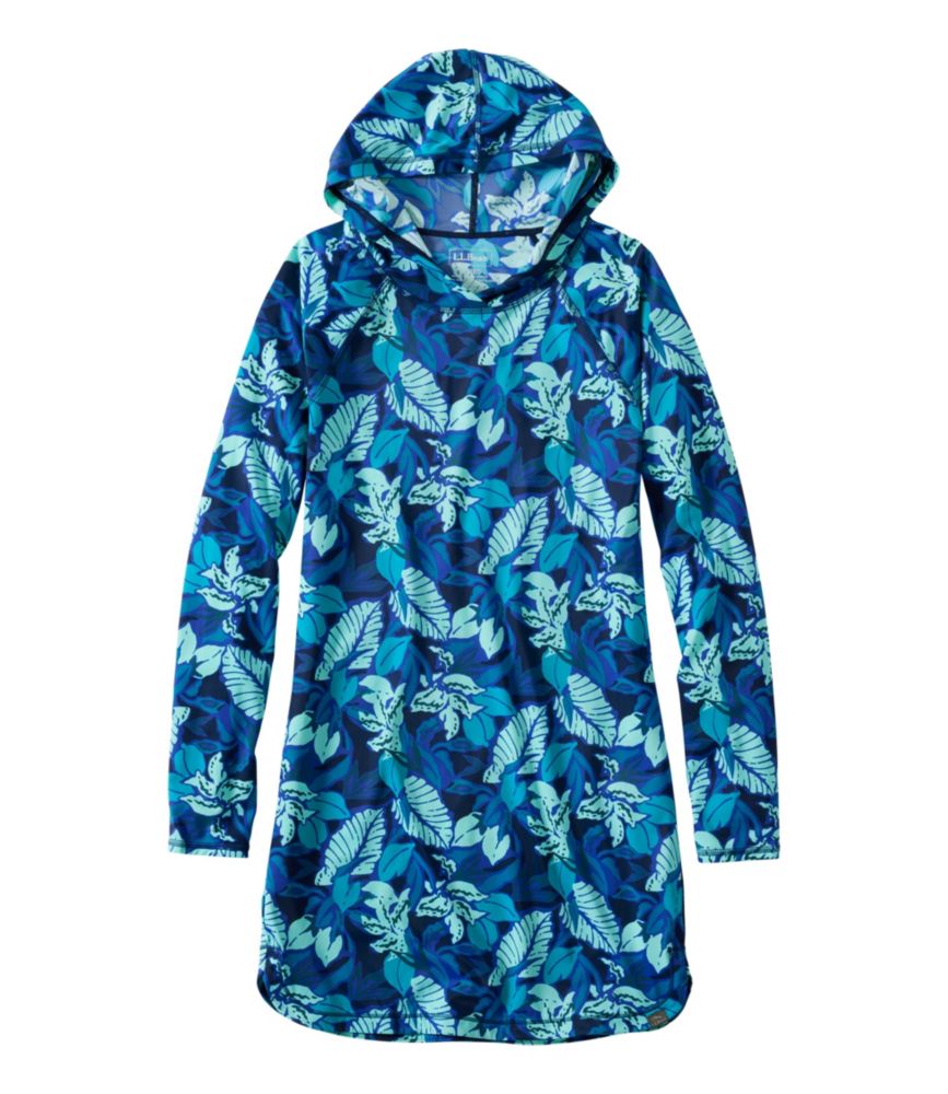 Darkest Navy Tropical Floral