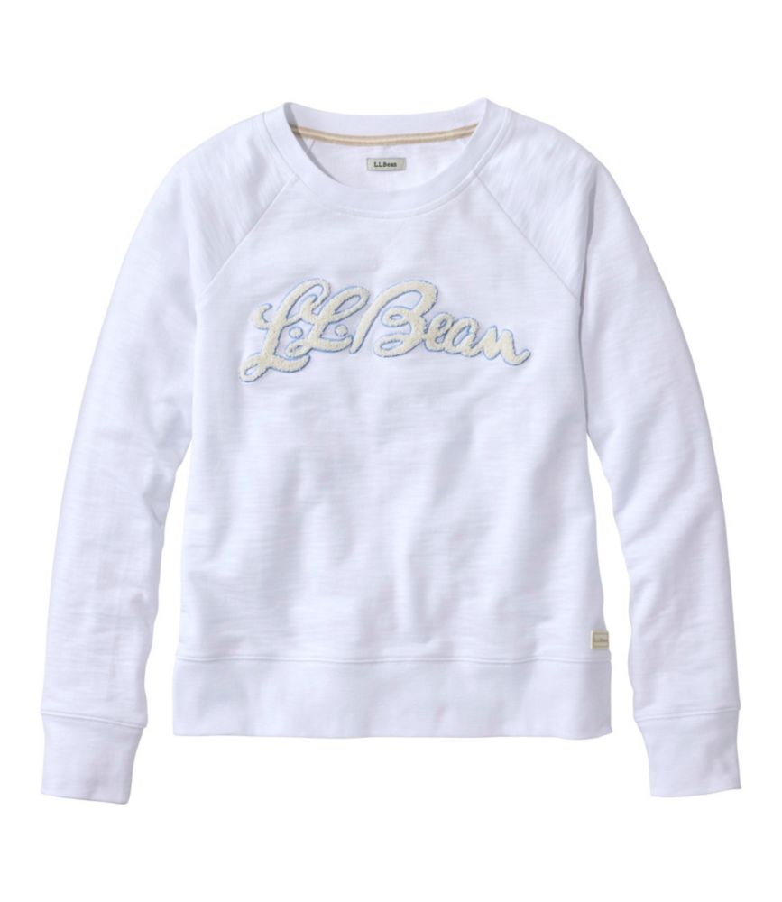 Women's Peaks Island Crewneck, Logo