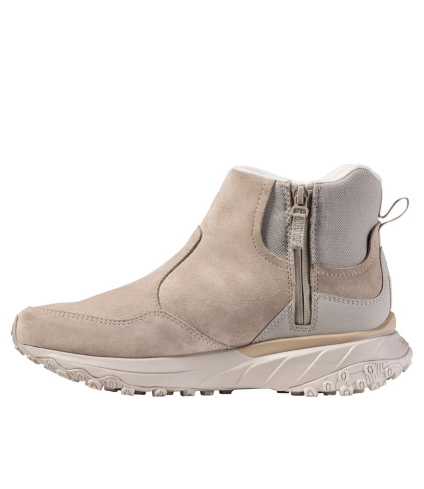 Women's Snow Sneaker Sport Waterproof Boots, Pull-On Side Zip