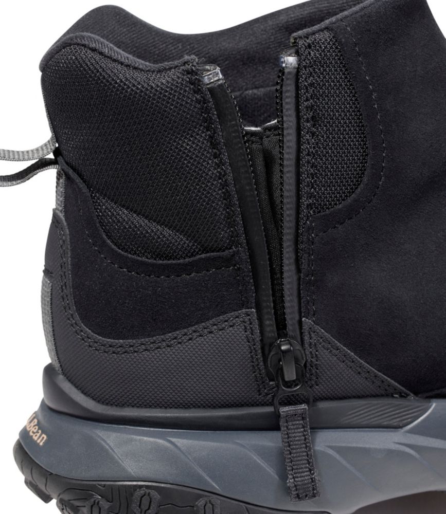 Women's Snow Sneaker Sport Waterproof Boots, Pull-On Side Zip