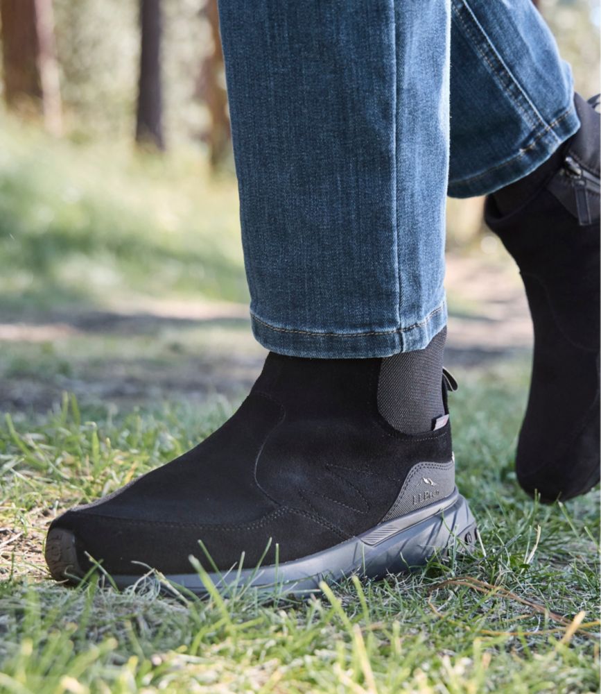 Women's Snow Sneaker Sport Waterproof Boots, Pull-On Side Zip