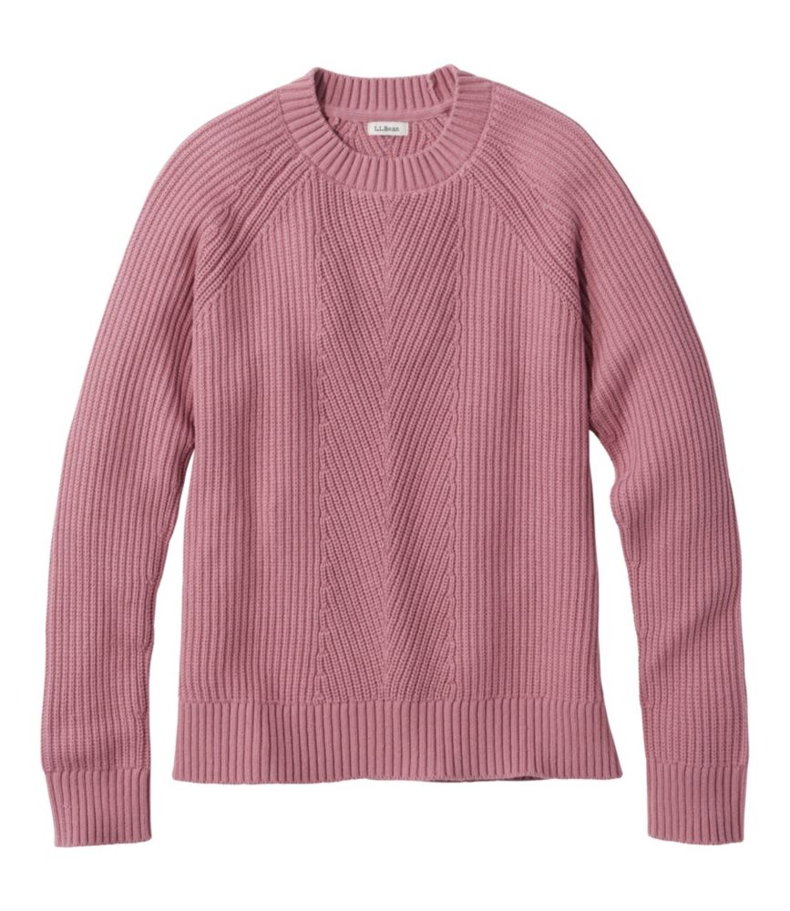 Women's Mariner Shaker Sweater, Crewneck