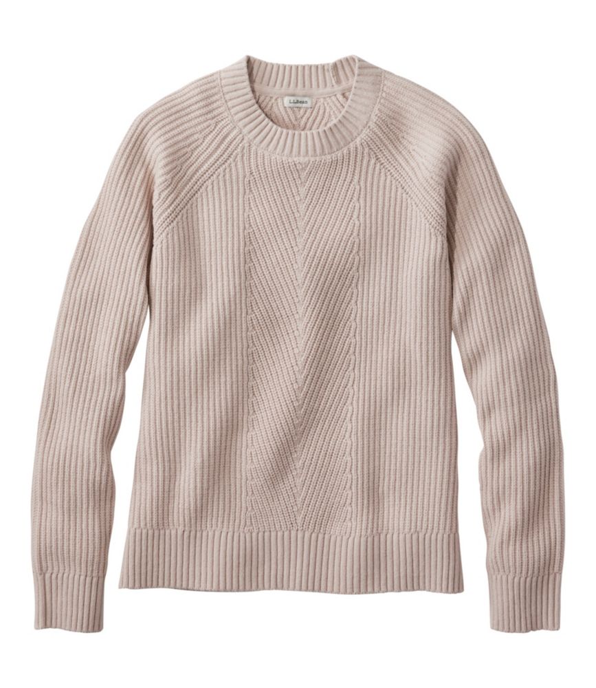 Women's Mariner Shaker Sweater, Crewneck