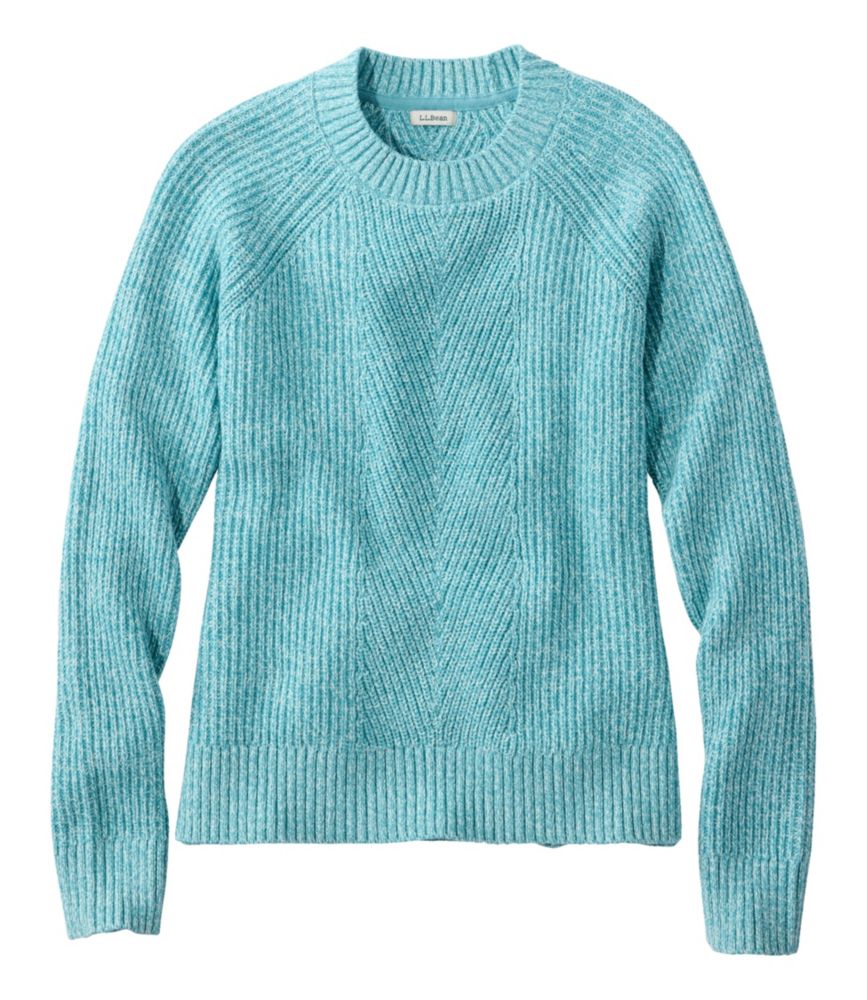 Women's Mariner Shaker Sweater, Crewneck